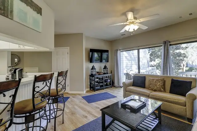 Living room at Ocean Breeze 39